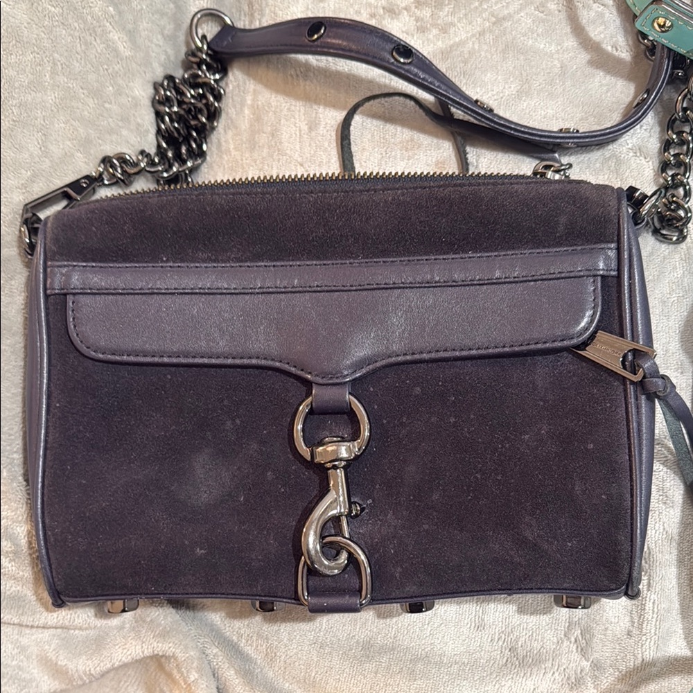 Rebecca Minkoff Black Leather Crossbody Bag